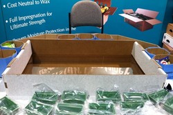 Photoblog: Interstate Container Displays GREENCOAT® Wax-Free Boxes at International Poultry Expo 2012