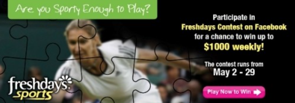Freshdays Launches ‘Are You Sporty Enough to Play?’ Contest