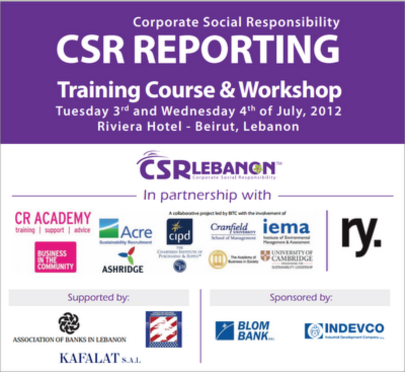 INDEVCO Sponsors Corporate Social Responsibility Reporting Workshop