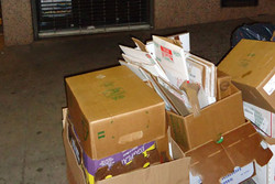 Seeing Progress: Recyclable Boxes on the Street