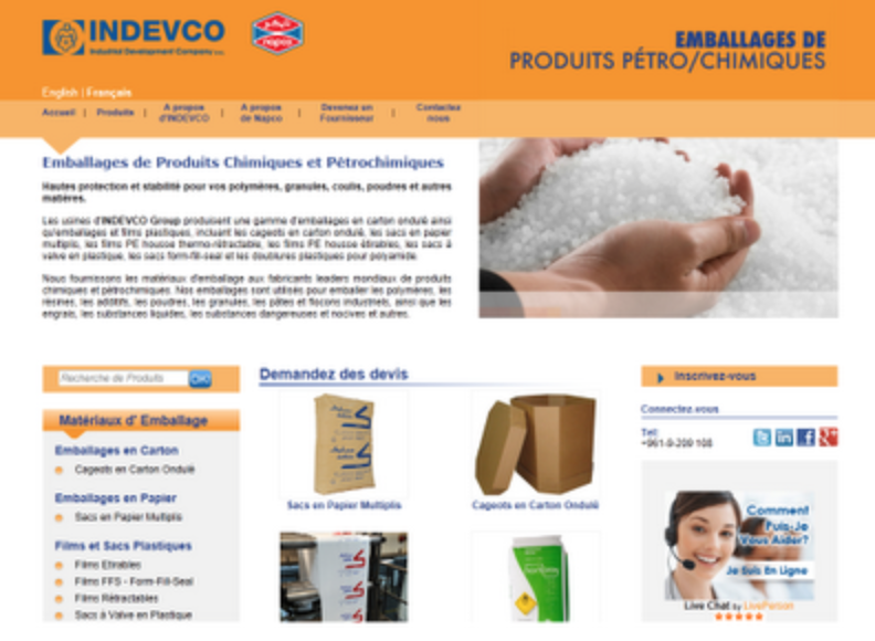 INDEVCO Group Présente le Nouveau Portail d’Emballages de Produits Chimiques et Pétrochimiques