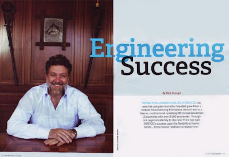 Neemat Frem Discusses INDEVCO’s Journey on Entrepreneur Levant Magazine