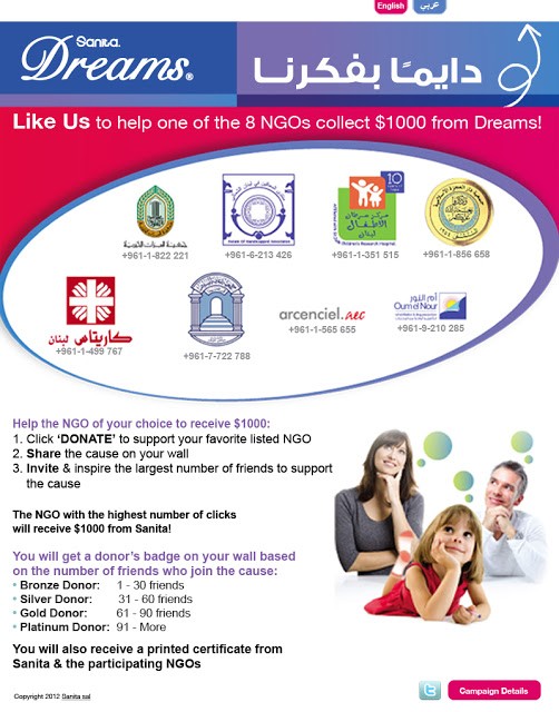 Integrated Marketing Campaign Aims to Support Lebanese NGOs