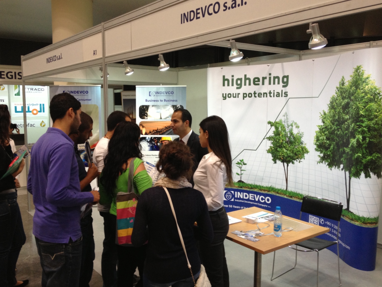 INDEVCO Group Meets Students at Engineering Job Fair 2013