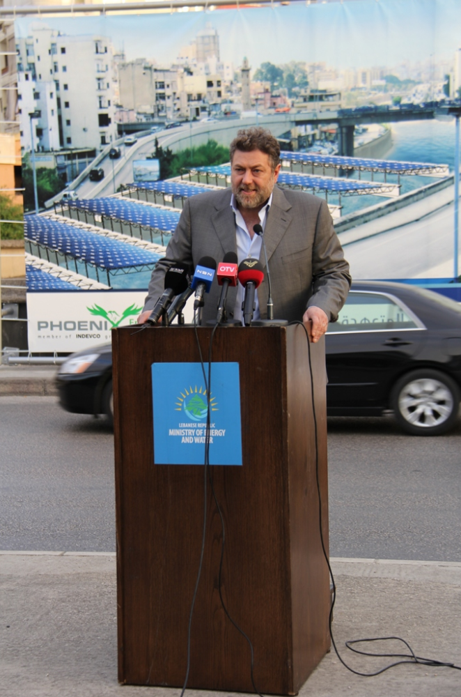 Photoblog: Phoenix – ASACO Launch Beirut River Solar Snake 1 MW Project