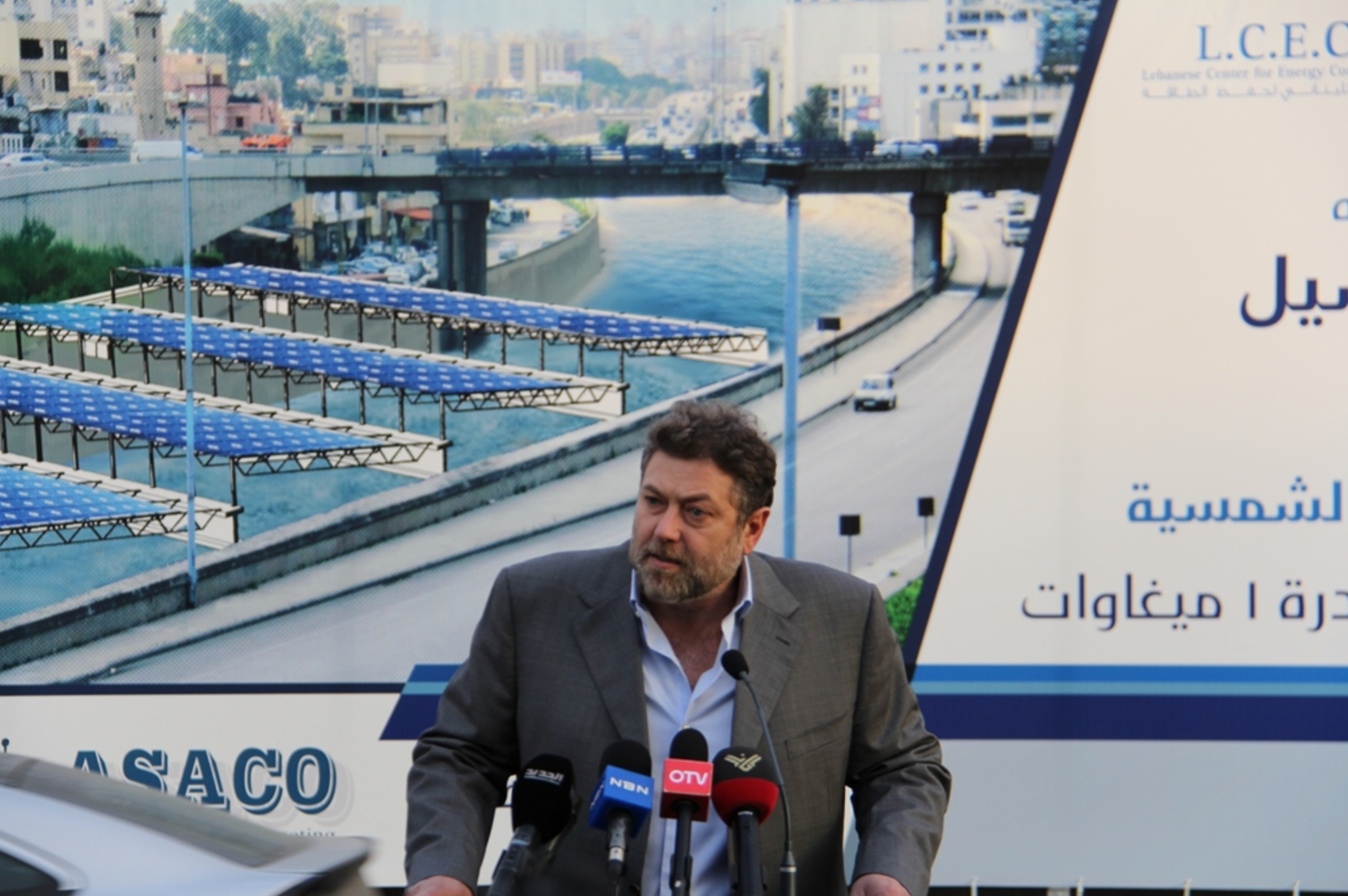 Photoblog: Phoenix – ASACO Launch Beirut River Solar Snake 1 MW Project