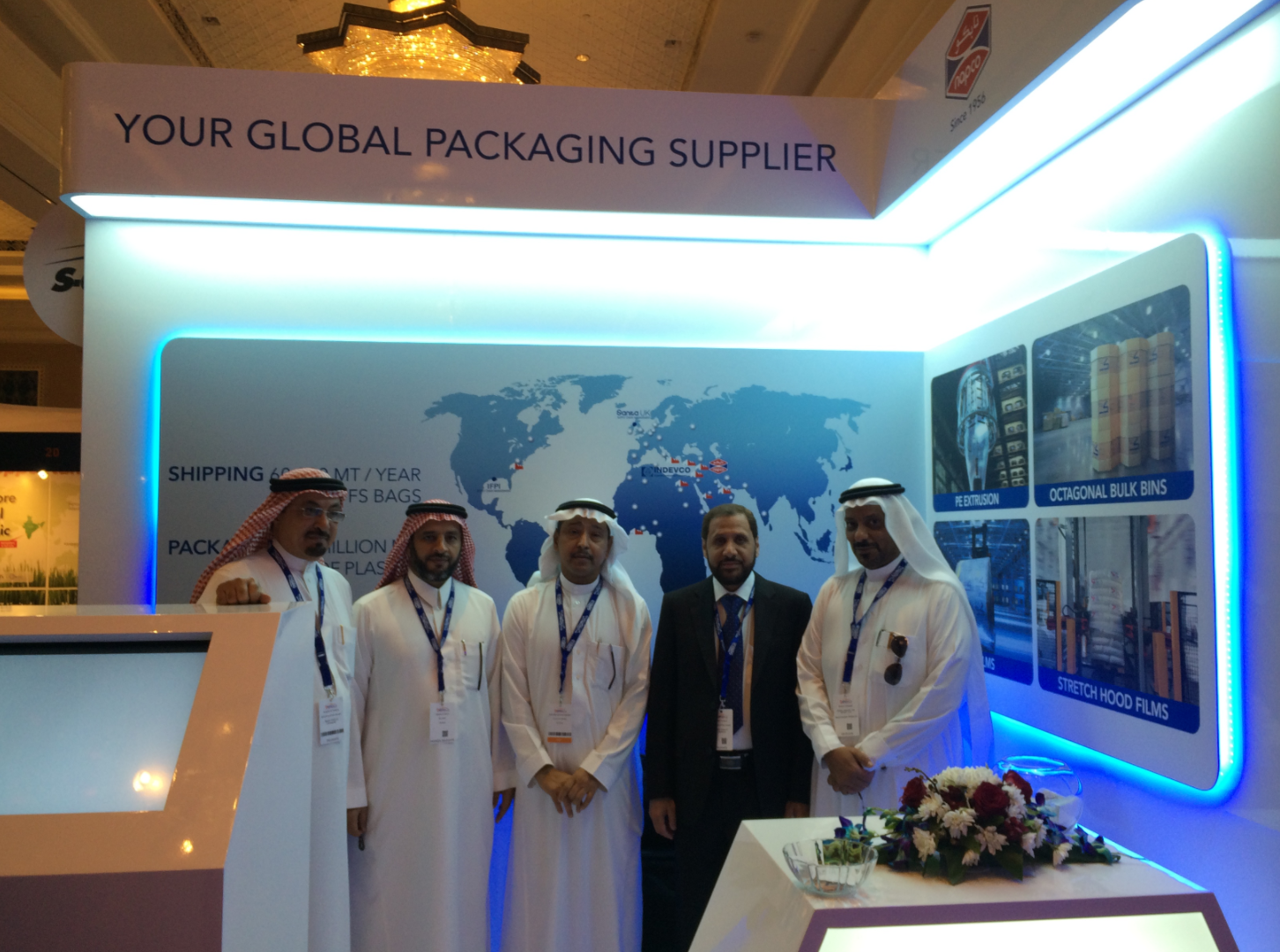 Photoblog: Napco Exhibits Flexible & Corrugated Packaging at GPCA Forum 2014