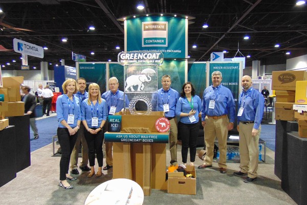 Photoblog: Greencoat® Wax-Free Boxes Attract Visitors at International Production & Processing Expo 2015