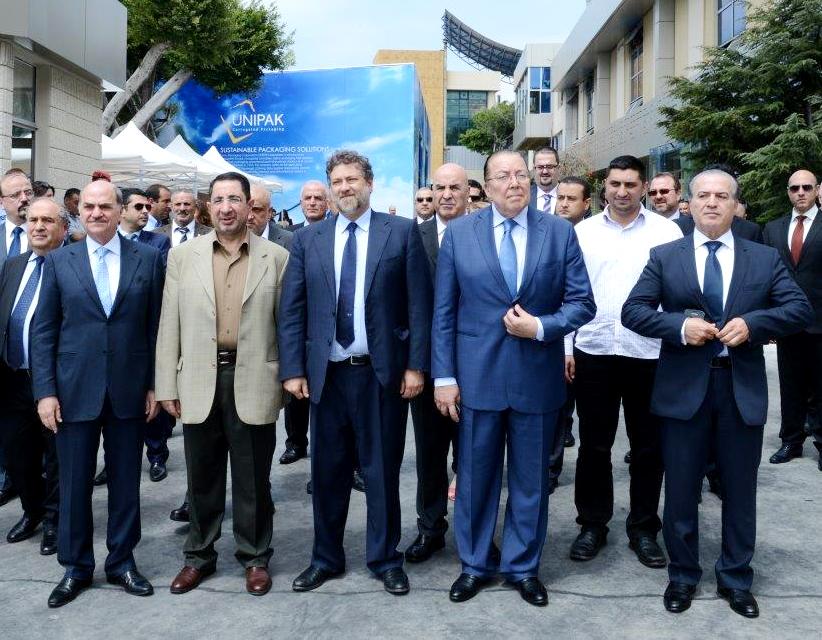 Lebanese Ministers Tour INDEVCO Industrial Complex in Halat: UNIPAK & UNIPAK Tissue Mill