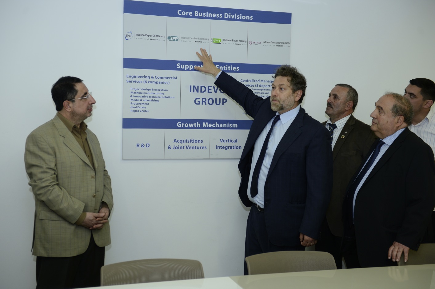 Lebanese Ministers Tour INDEVCO Industrial Complex in Halat: UNIPAK & UNIPAK Tissue Mill