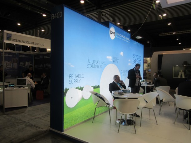 Photoblog: INDEVCO Paper Making Promotes Jumbo Tissue Rolls at Tissue World 2015