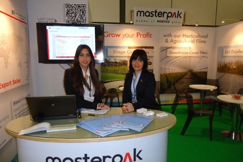 Photoblog: Masterpak Displayed Horticultural & Agricultural PE Films at FRUIT LOGISTICA 2013