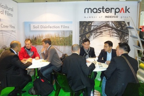 Photoblog: Masterpak Displayed Horticultural & Agricultural PE Films at FRUIT LOGISTICA 2013