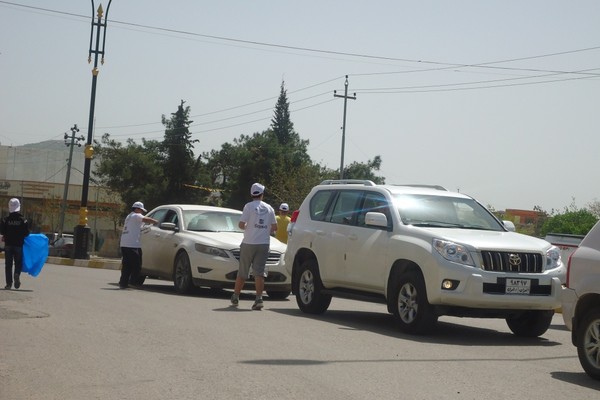 Photoblog: Sanita Sponsors ‘Keep the Environment Clean & Green’ Student Campaign in Kurdistan