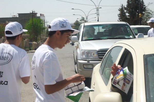 Photoblog: Sanita Sponsors ‘Keep the Environment Clean & Green’ Student Campaign in Kurdistan