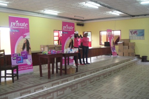 Private by Sanita Launches Women Hygiene Awareness Campaign in Ivory Coast