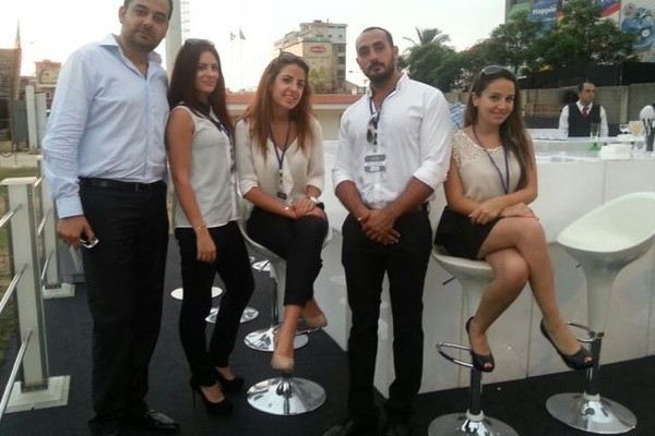 Photoblog: Sanita Sets Up VIP Lounge for Michel Sardou Concert