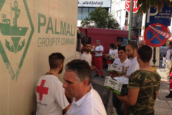 UNIPAKHELLAS Helps Hellenic Red Cross Feed the Poor in Greece