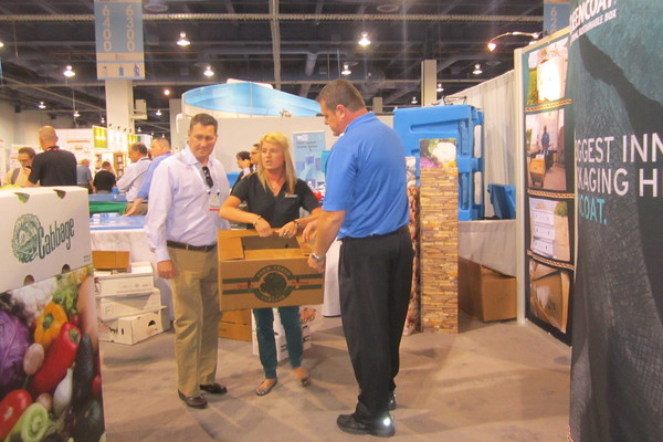 Photoblog: Interstate Container Showcases Greencoat ICE at PACK EXPO 2013