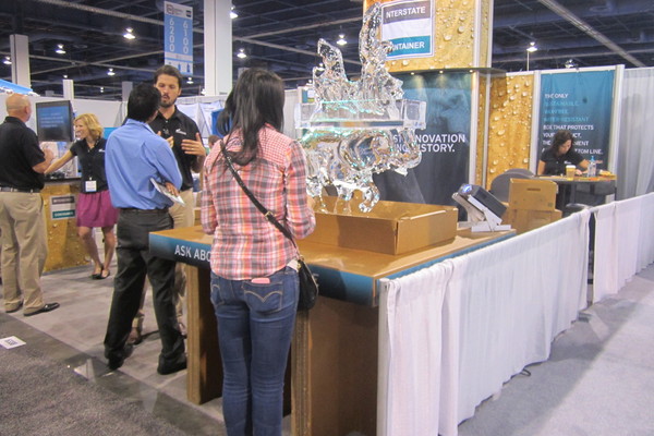 Photoblog: Interstate Container Showcases Greencoat ICE at PACK EXPO 2013