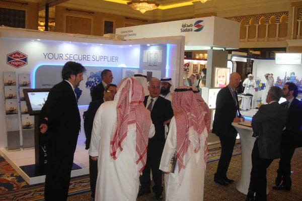 Photoblog: Napco Exhibits Petrochemical Packaging at GPCA Forum 2013