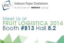 INDEVCO Paper Containers to Take Part in FRUIT LOGISTICA 2014