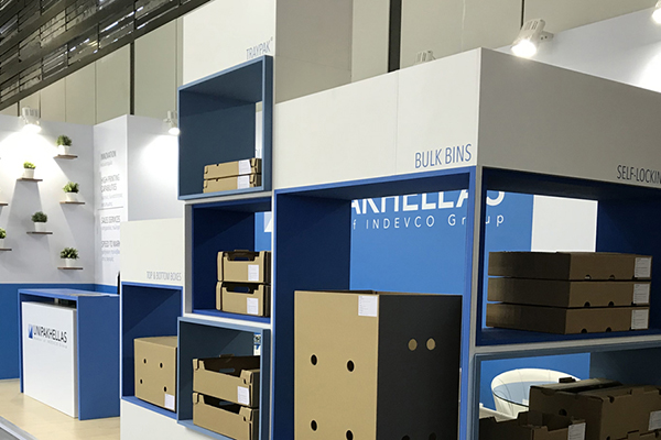 UNIPAKHELLAS Displays Corrugated Packaging at FRUIT LOGISTICA 2018