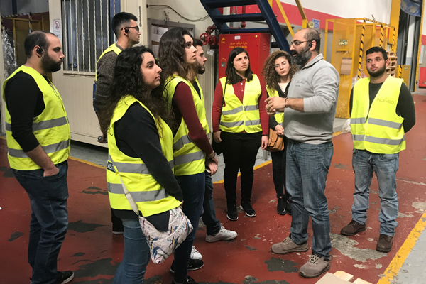 INDEVCO Hosts Plant Tours for University of Balamand Engineering Students