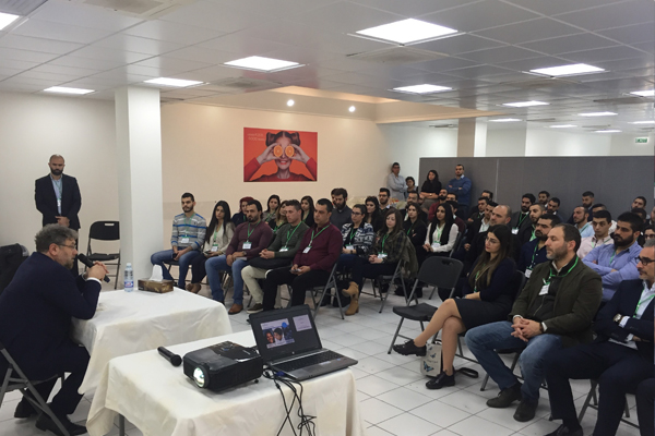 INDEVCO CEO Meets with 2017-2018 Recruits to Discuss New Ideas & Challenges