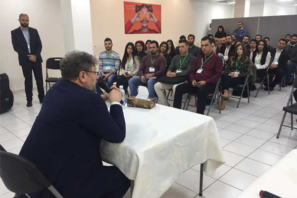 INDEVCO CEO Meets with 2017-2018 Recruits to Discuss New Ideas & Challenges