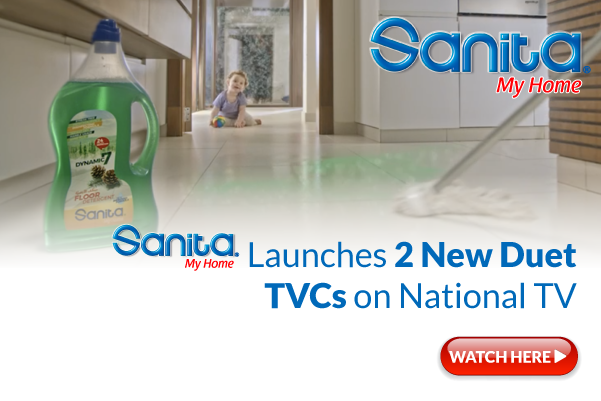 Sanita My Home launches 2 New Duet TVCs on National TV